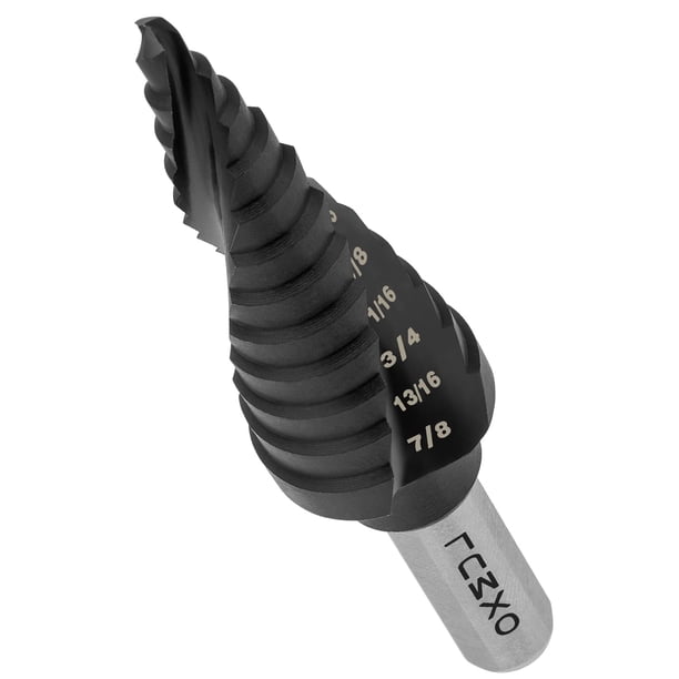 Broca escalonada OXMUL M35 Cobalt para metal de 3/16-7/8 pulgadas