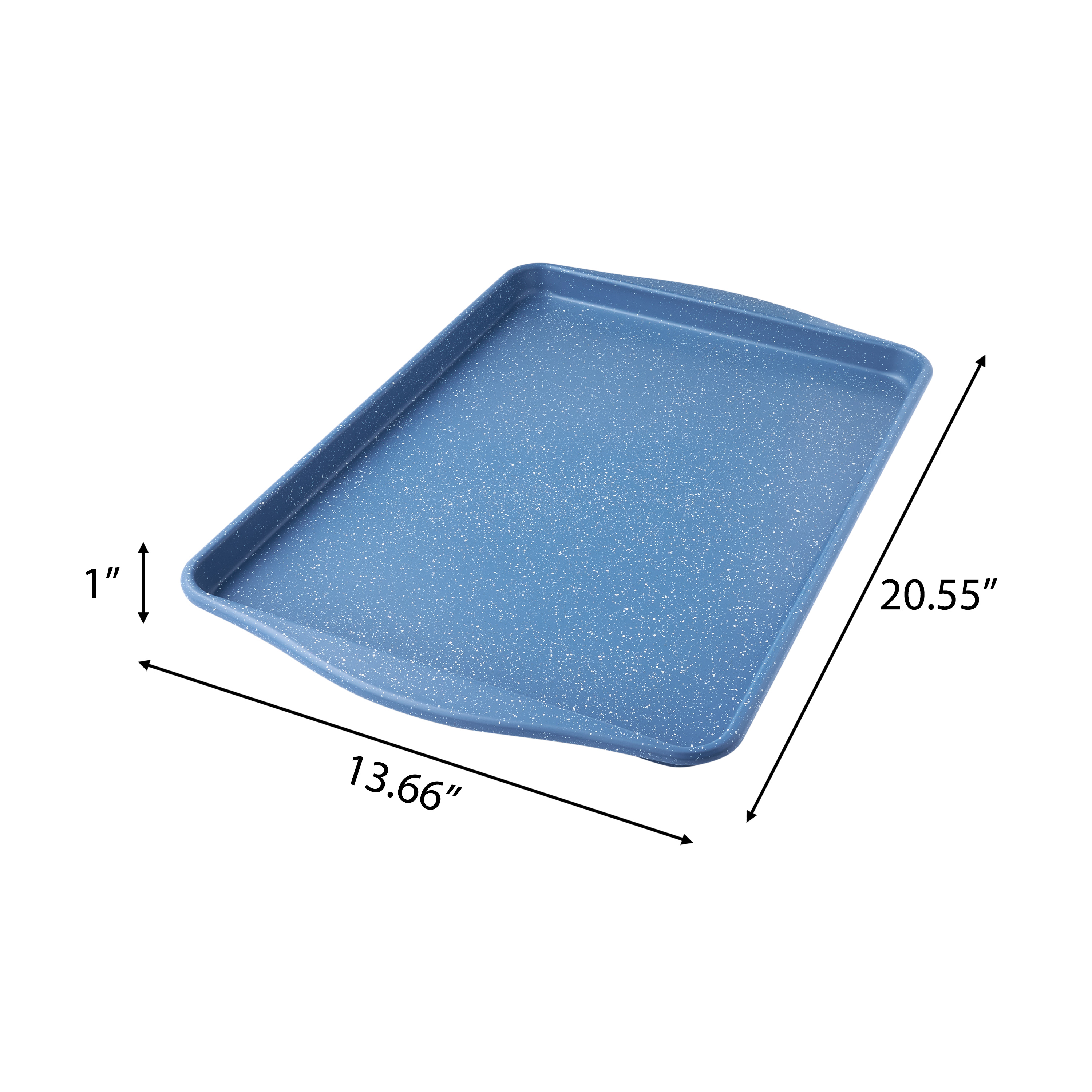 The Pioneer Woman Large Nonstick Cookie Sheet, Blue Speckle photo 5
