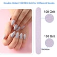 thumbnail image 3 of Lima de uñas AhaTopia 50 piezas 7" doble cara grano 100/180, 3 of 7