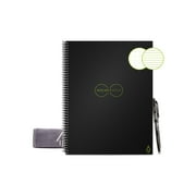 Rocketbook Core Smart Notebook, Dot-Grid and Lined Pages, 32 Pages, 8.5" x 11", Black