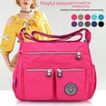 thumbnail image 2 of Bolso de verano estilo casual sencillo artístico ligero impermeable de nailon Oxford bolso de mujer bolso bandolera, 2 of 6