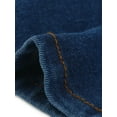 thumbnail image 5 of Allegra K Casual Denim Vest for Women's Halter Neck Button Down Backless Jean Waistcoat S Dark Blue, 5 of 6