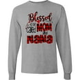 thumbnail image 3 of Inktastic Blessed to Be Called Mom and Nana Long Sleeve T-Shirt, 3 of 5