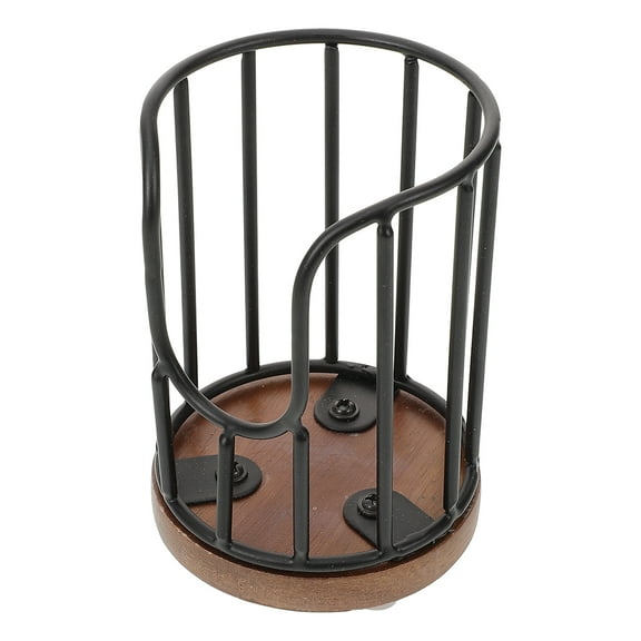 unbranded  3 Oz Bathroom Cups Dispenser Stacker Countertop Holder Pantry Black