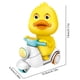 thumbnail image 2 of uds. De Color aleatorio para niños, motocicleta que presiona, pequeños patos amarillos, juguetes de cuerda para bebés, juguetes de coche de inercia, 2 of 5