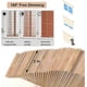 thumbnail image 4 of 2" Slats Indoor Wood Blinds - Blackout Venetian Shades For Windows 20"-64", Cordless Wooden Blinds For Living Room, 4 of 5