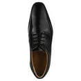 thumbnail image 4 of LIBERTYZENO Mens Classic Eel Print Genuine Leather Formal Oxford Shoes, Black, 4 of 7