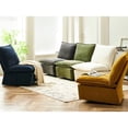 thumbnail image 4 of Foam-filled Dark Gray Chenille Swivel Recliner Chair For Relaxation Daily Use, 4 of 6