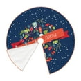 thumbnail image 3 of Kll Merry Christmas 1 Christmas Tree Skirt 30",Party Decorations Farmhouse For Christmas Decorations Holiday Party, 3 of 8