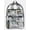 Green, variant on Pokemon 17" Unisex Clear Backpack with Printed Laptop Sleeve, Blue