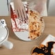 thumbnail image 5 of Toalla de mano decorativa de Halloween con diseño de calabaza fantasma y Hey Hush, 5 of 5