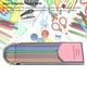 thumbnail image 3 of Recambio De Lápiz, Colores Brillantes Recambio De Lápiz De Colores 12 Piezas Escritura Suave Para Dibujar, 3 of 7