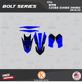 thumbnail image 4 of Kalair GFX Graphics Kit for KTM Enduro 2-Stroke 125 XC, 250 XC and 300 XC (2019-2022) Bolt Series, 4 of 5