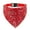 Red, variant on BAIANNAN Dog Collar Bandana Scarf Collar Adjustable Dog Bandanas Collar Puppy Cat Neckerchief Pet Accessories for Small Medium Large Dogs