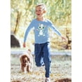 thumbnail image 2 of Kitten Greeting Long Sleeve Toddler -Image by Shutterstock,  4 Toddler, 2 of 4