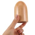 thumbnail image 2 of BESTYASH 1Pcs Light Brown Wood Lamp Base for Chandeliers with E27 Bulb Socket, 2 of 4