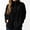 y194_Black, variant on Jovrlynd Womens Fuzzy Fleece Jacket Stand Collar Oversized Zip Up Long Sleeve Winter Warm Coats with Pockets Soft and Comfy, M-5XL