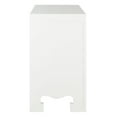 thumbnail image 4 of SAFAVIEH Dion Classic Solid 3 Drawer Chest, White/Gold Handles, 4 of 10