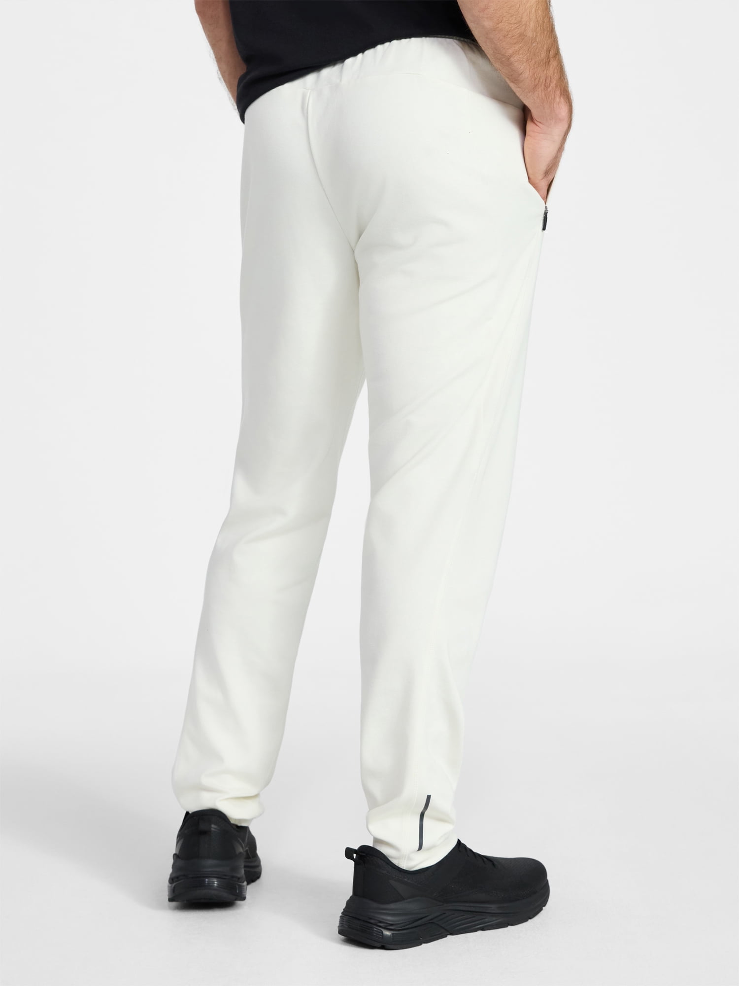 Athletic Works Men's and Big Men's Slim Knit Pants, 30" Inseam, Sizes XS-4XLT