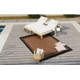 thumbnail image 2 of Beverly Rug Indoor/Outdoor Area Rugs, Waterproof Patio Porch Garden Carpet, Gold Brown, 5'x7', 2 of 8