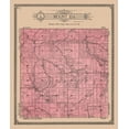 thumbnail image 2 of Ogle 12x14 Gold Ornate Wood Framed with Double Matting Museum Art Print Titled - Mount Ida Township  Wisconsin - Ogle 1918, 2 of 4