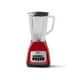thumbnail image 1 of Licuadora Oster Rojo C/2 Velocidades Vaso Plastico, 1 of 5