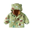 thumbnail image 2 of LOVZFMLL Jackets for Girls Kids's Winter Fleece Jacket 9-12 Months, 2 of 9