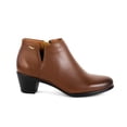 thumbnail image 1 of Botin Tacon cuadrado bajo Mujer Flexi Piel 15424 Cafe Flexi Piel, 1 of 4