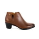 thumbnail image 1 of Botin Tacon cuadrado bajo Mujer Flexi Piel 15424 Cafe Flexi Piel, 1 of 4