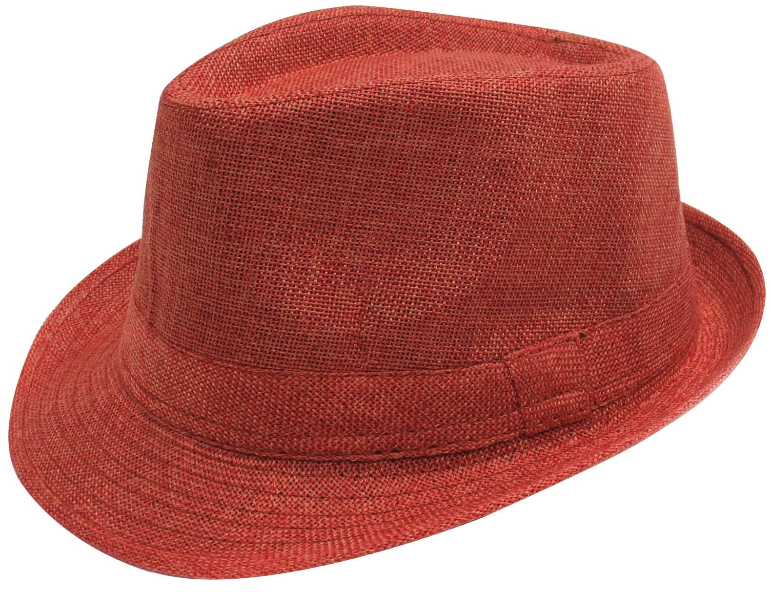 Simplicity Women Men Summer Gangster Trilby Straw Fedora Hat Cap W ...