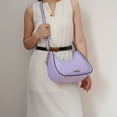 thumbnail image 5 of MKF Collection Lottie Vegan Leather Women's Hobo Bag, Shoulder Purse Handbag by Mia K. - Beige, 5 of 9