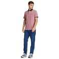 thumbnail image 2 of JACK&JONES polos hombre, pack de 2 - JJEPAULOS POLO 2PK, manga corta, color liso, algodón Rojo/Azul XL (X-Large), 2 of 5