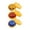 D, variant on Cute Dumpling Shaped Slime Toy Set with Smiling Face Design in Round Containers for Sensory Play and Stress Relief