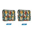 thumbnail image 7 of FORMRS 15"-15.6" Laptop Sleeve Protective Case Soft Carrying Quilted Computer Bag Cover, Yellow Geometric, 7 of 7
