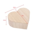 thumbnail image 4 of Caja de Madera ANGGREK en Forma de Corazón para Almacenamiento de Joyas, 4 of 8