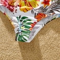 thumbnail image 6 of PatPat Family Matching Allover Tropical Plant Print Strappy Two-piece Swimsuit and Swim Trunks Shorts, 6 of 11
