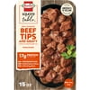 HORMEL SQUARE TABLE Slow Simmered Beef Tips & Gravy, Beef Shoulder Cuts, Refrigerated Entrée, 15 oz Plastic Tray