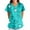 27-Red, variant on Scrub Top Women Black,Women's Valentine's Day Printed Loose-Fit V-Neck Pocket Short-Sleeve Nursing Scrubs Top - Red - L