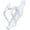 White, variant on PRO BIKE TOOL Bike Water Bottle Holder Lightweight & Strong (Black Gloss)