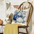 thumbnail image 2 of Sm:)e Pumpkin Fall Pillow Covers 18x18 Inch Set of 2, Cushion Covers for Sofa Seasonal Home Decor, 2 of 7