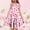 Multicolor-18, variant on Sentuca Girls Summer Dress Short Sleeve Casual A-Line Flower Dresses Ruffled Twirl Sundress Size 12-13 Years