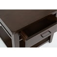 thumbnail image 4 of Jofran Twin Cities Storage End Table, 24''Lx24''Wx24''H, Brown (Set of 2), 4 of 5