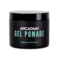thumbnail image 1 of Arcadian Grooming Gel Pomade - Crema para peinar para hombres - Fijación media suave Alto volumen Brillo medio - Todo tipo de cabello - Vegano y libre de crueldad (4 oz), 1 of 5