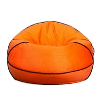 Big Joe Sports Ball Child-Sized Bean Bag Chair 2 Pack, Basketball Plush, Soft Polyester, 2.5 feet