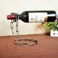 thumbnail image 2 of 1pc Magic Hanging Chain Rack A Bottle of Display Stand Kitchen Dining Room Cellar Bar Decoration Home Decoration GD, 2 of 6
