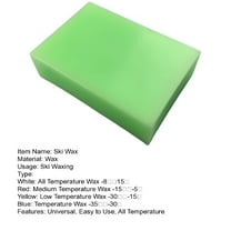 RAGUPEL Universal Ski and Snowboard Wax – All Snow Temperature Wax, Snow Block Wax, Ski Racing Wax for Ski & Snowboard Protection