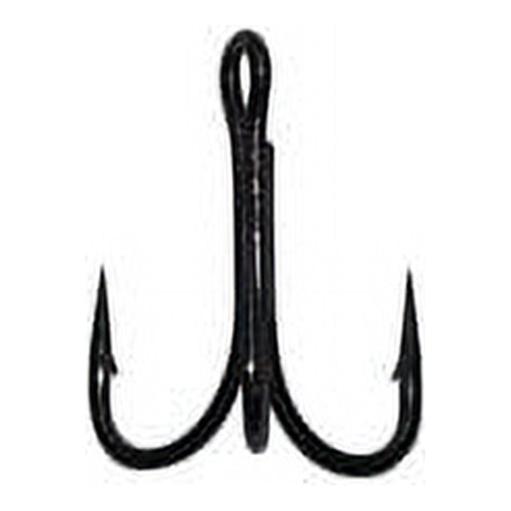 Mustad Ultra Point 3x Strong Treble Hook - Size: 1/0 (Black Nickel) 5pc