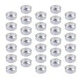 thumbnail image 3 of 200pcs Aluminum Tea Light Tins Can Scented Candle Making Container Empty Case for Candle Holding DIY Making (Silver), 3 of 9