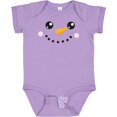thumbnail image 3 of Inktastic Snowman Head, Snowman Face, Carrot Nose Boys or Girls Baby Bodysuit, 3 of 5