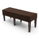 thumbnail image 1 of Funda para Banco Jacquard Uxcell, 49 - 63" Funda Sólida para Asiento de Banco, Desmontable y Lavable para Banquete/Dormitorio/Piano [Café, L], 1 of 6